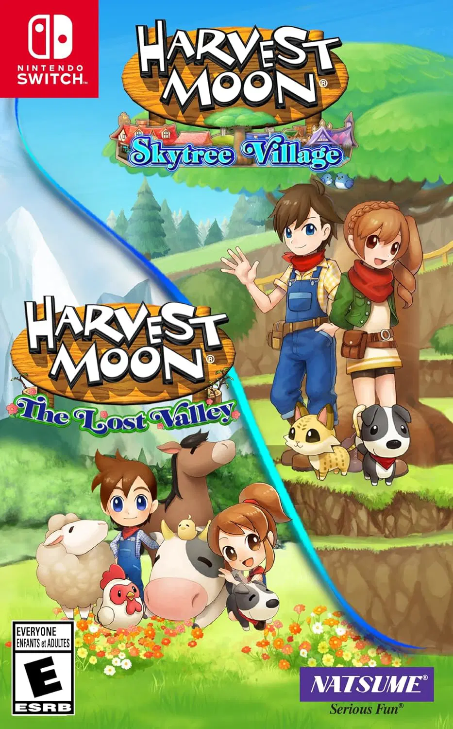 Harvest Moon: The Lost Valley / Harvest Moon: Skytree Village Box Art