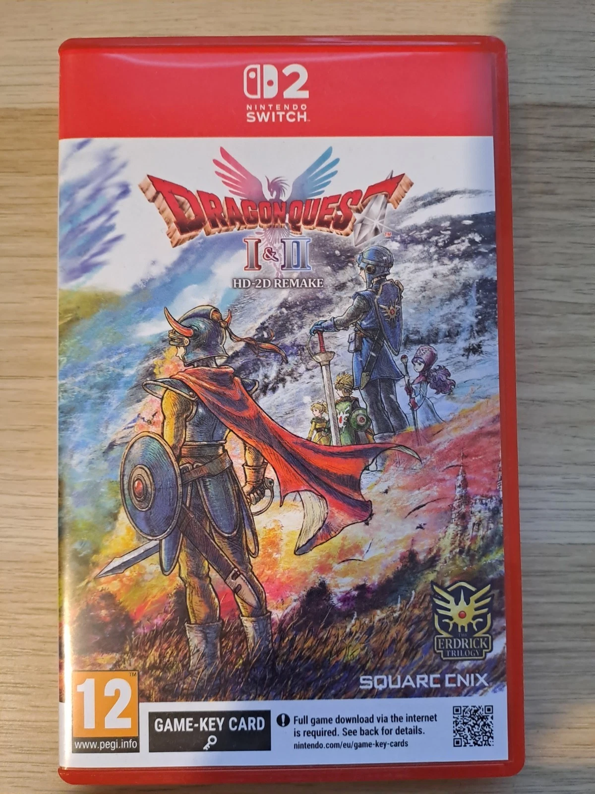 Dragon Quest I & II HD-2D Remake Box Art