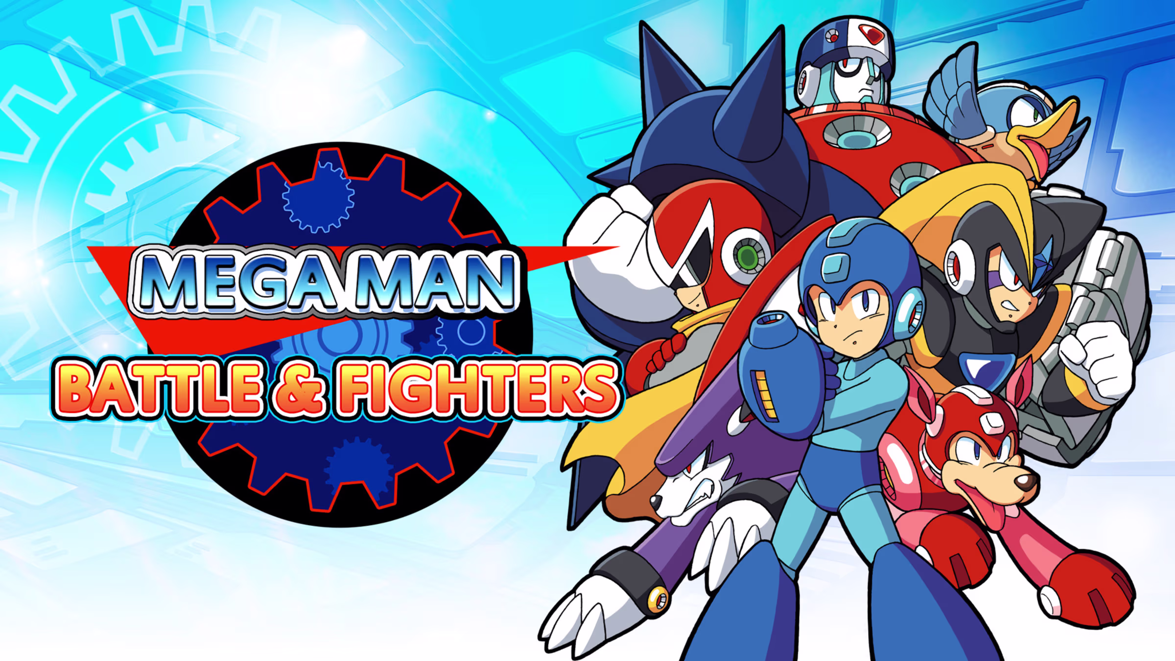 Mega Man Battle & Fighters Box Art