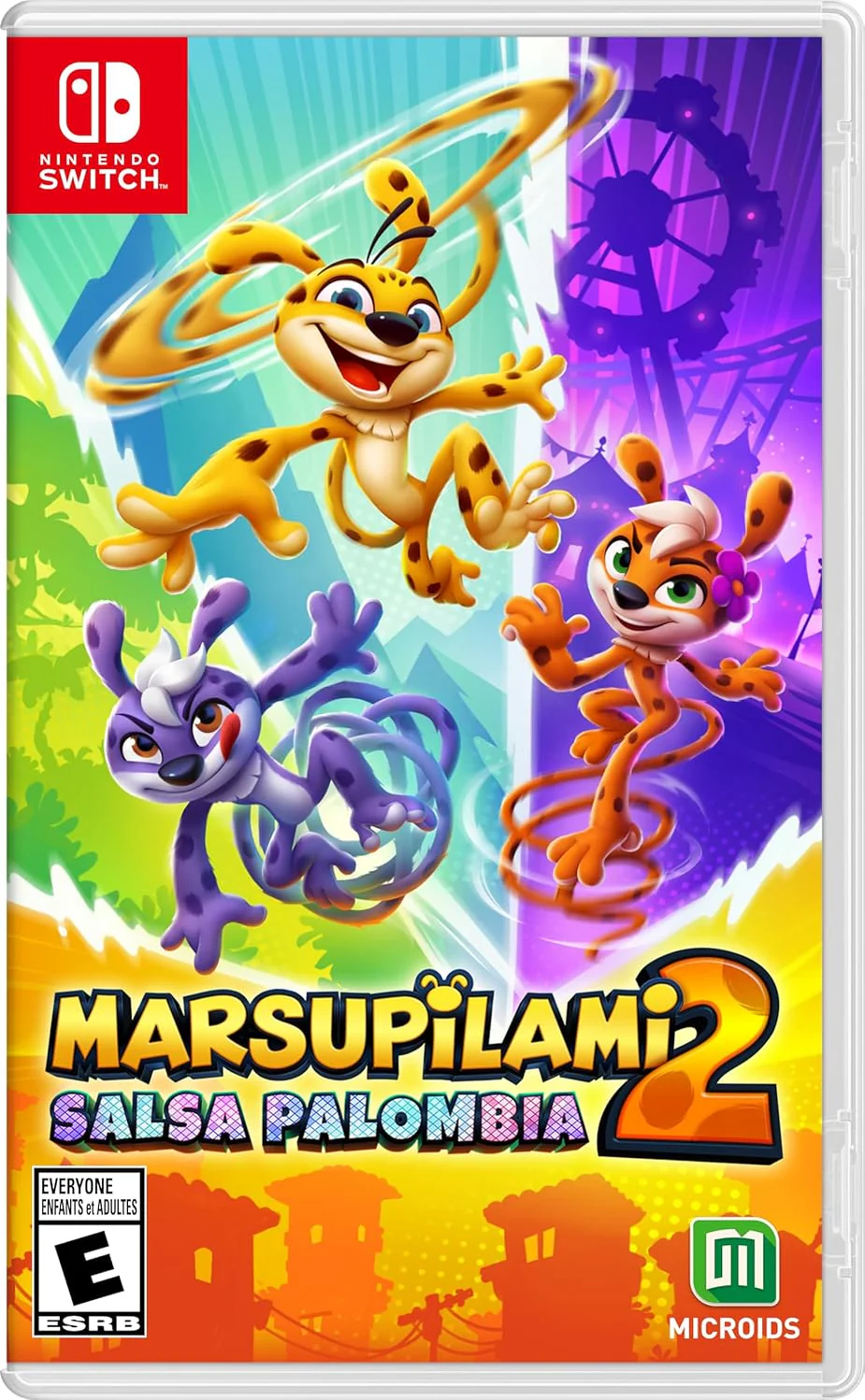 Marsupilami 2: Salsa Palombia Box Art