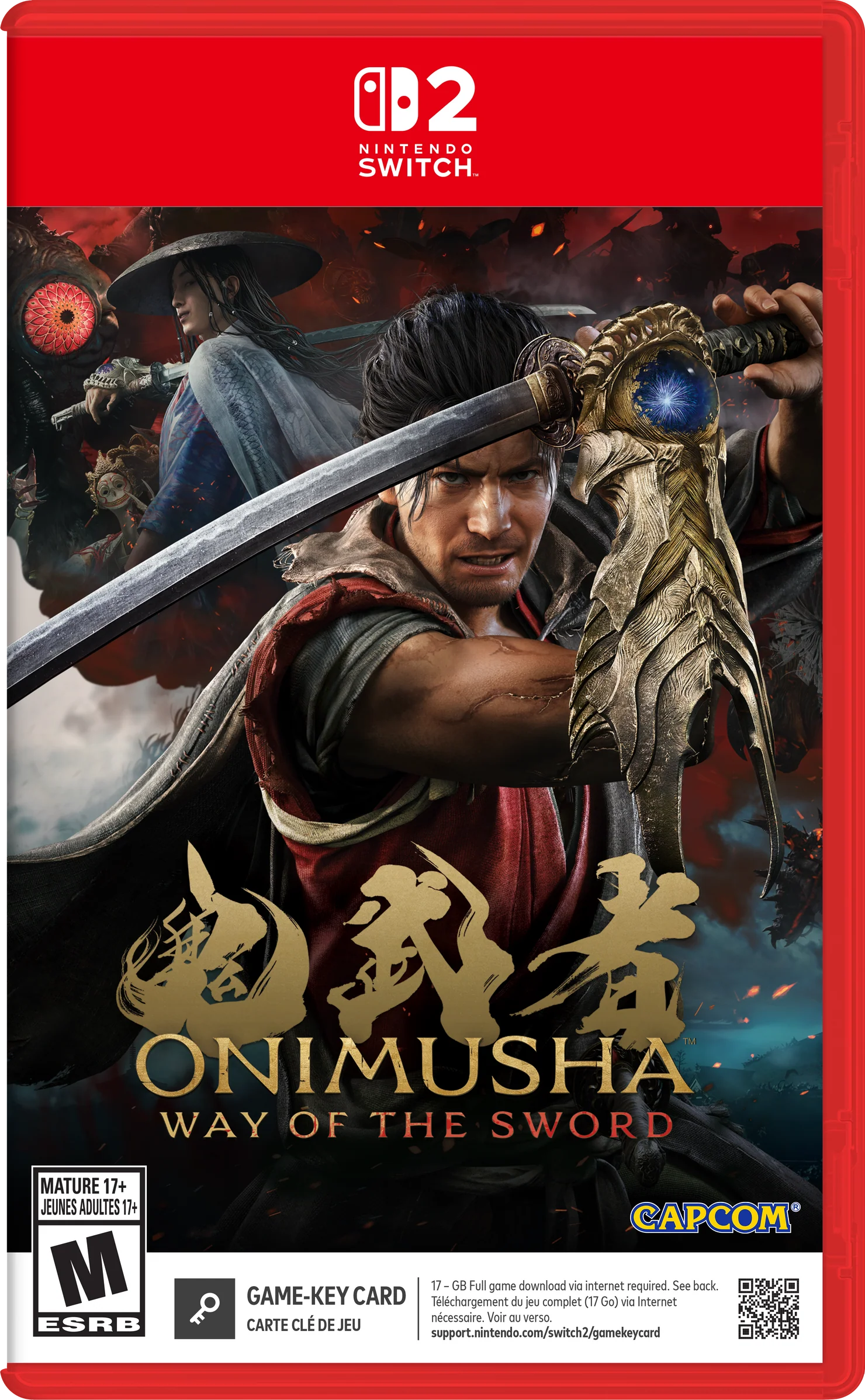 Onimusha: Way of the Sword Box Art